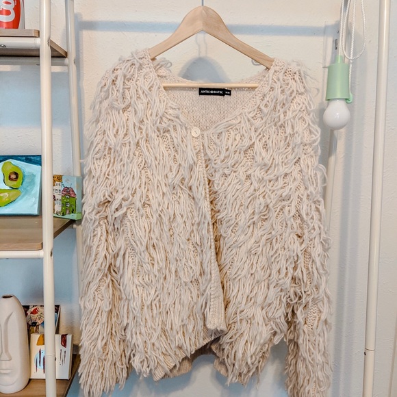 Oversized yarn cardi - Picture 4 of 6